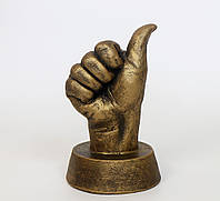 ХІТ Дня: Статуэтка Рука "Гуд!" (все хорошо) 24 см Гранд Презент СП512-3 бронза !