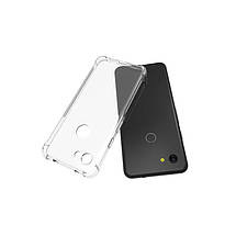 Чохол WXD силіконовий протиударний для Google Pixel 3A / прозорий, фото 5