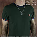 Срібна цепочка і підвіс Зірка Ерцгамми. Кулон і ланцюжок на шию. 65 см, фото 2