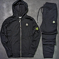 Мужской спортивный костюм Stone Island. Спорт костюм Стон Айленд мужской (штаны+кофта)