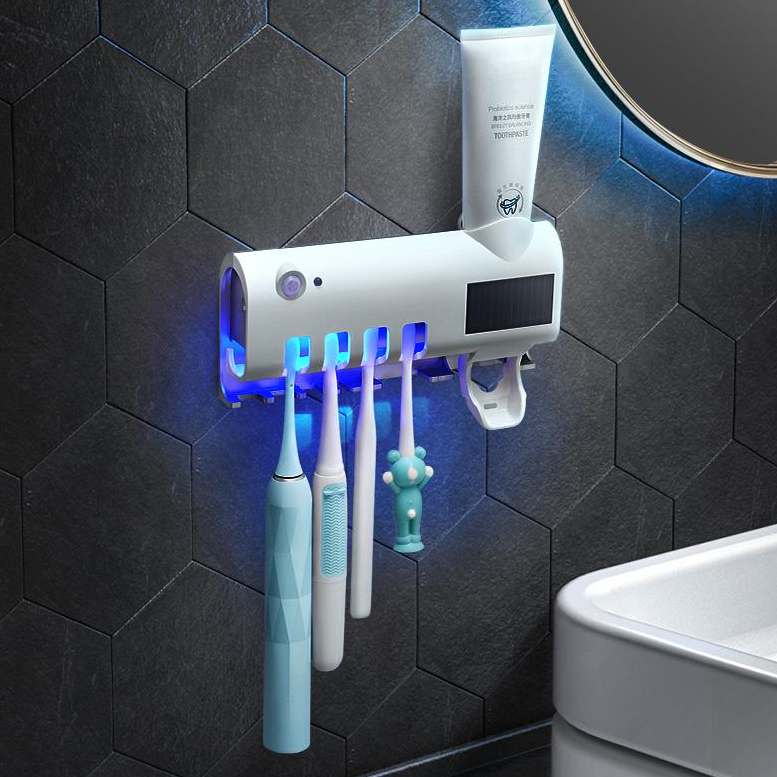Тримач диспенсер для зубної пасти та щіток автоматичний Toothbrush