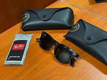 Ray ban rb4140 601 wayfarer sunglasses black ID 1487610685 3699 Prom.ua