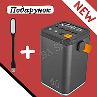 Повербанк 60000 mAh 30W iBattery O2 Project для ноутбука телефону (ЖК-дисплей +4 USB-порти) Power Bank