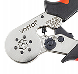 Кліщі обтискні для втулок 0,25-6 мм2 Vorfal V07219, фото 3