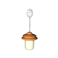 Лампа подвесная, светильник для кемпинга, тёплый белый, 5000 мАч
