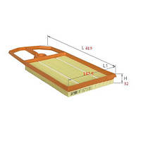 Фільтр повітряний (ALPHA Filter) Golf IV з97-06р.в. 1.4TSI, 1.6FSI