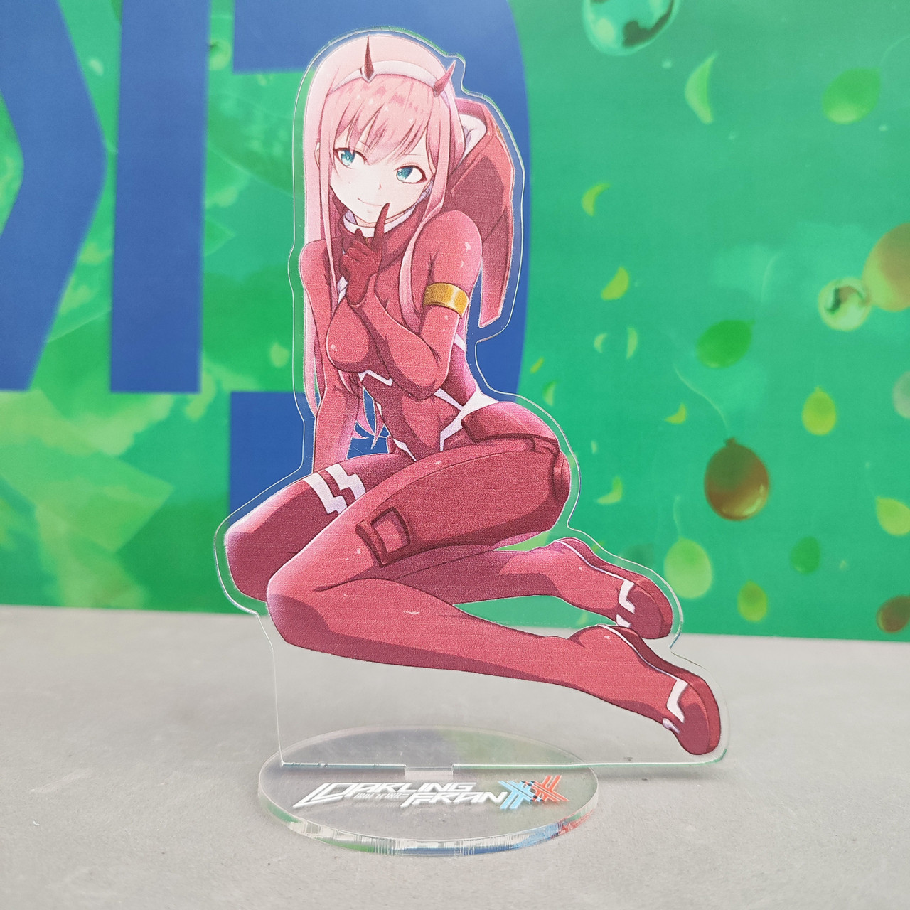 Акриловий стенд Коханий у Франксі (Darling in the FranXX) - Зеро Ту (Zero Two)