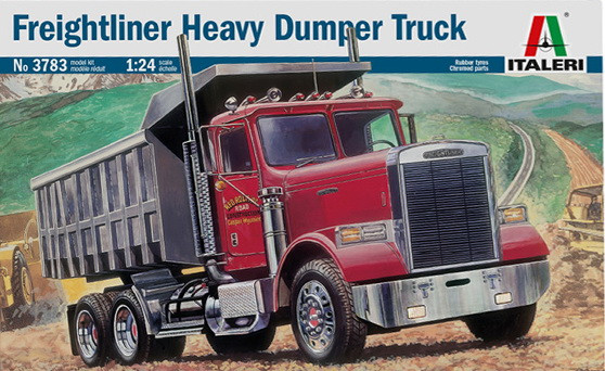 Пластикова модель 1/24 Italeri 3783 американський важкий самоскид Freightliner