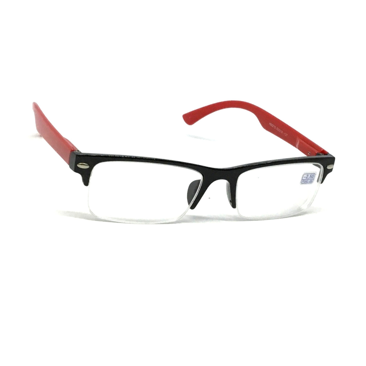 Універсальні окуляри з білою лінзою 210 з червоним вушком