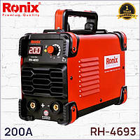Зварювальний апарат інверторний Ronix RH-4693 200А