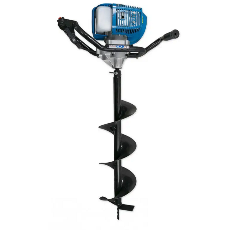 Мотобур Kraissmann 681 EB 300 (два шнеки 100 і 200 мм), фото 1