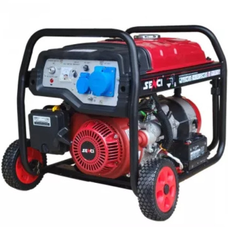 Бензиновий генератор SENCI SC7800E: 4/4.3кВт