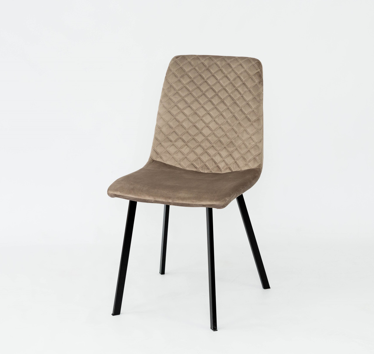 Стілець м'який Некст (чорний/мокрий пісок), фото 1