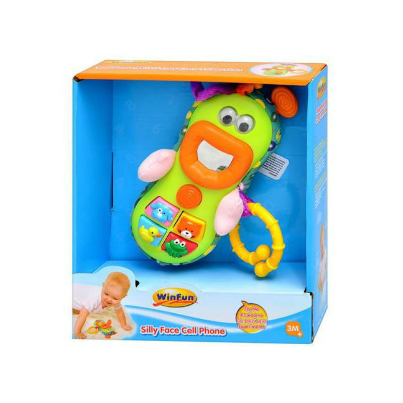 Розвивальна музична іграшка Мобільний телефон-телефон WinFun 0608 NL