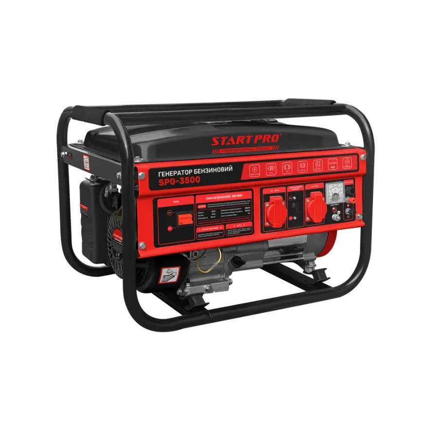 Бензиновий генератор Start Pro SPG-3500: 3/3.2 кВт