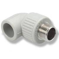 Кут із зовнішньою різзю поліпропілен 20х1/2"