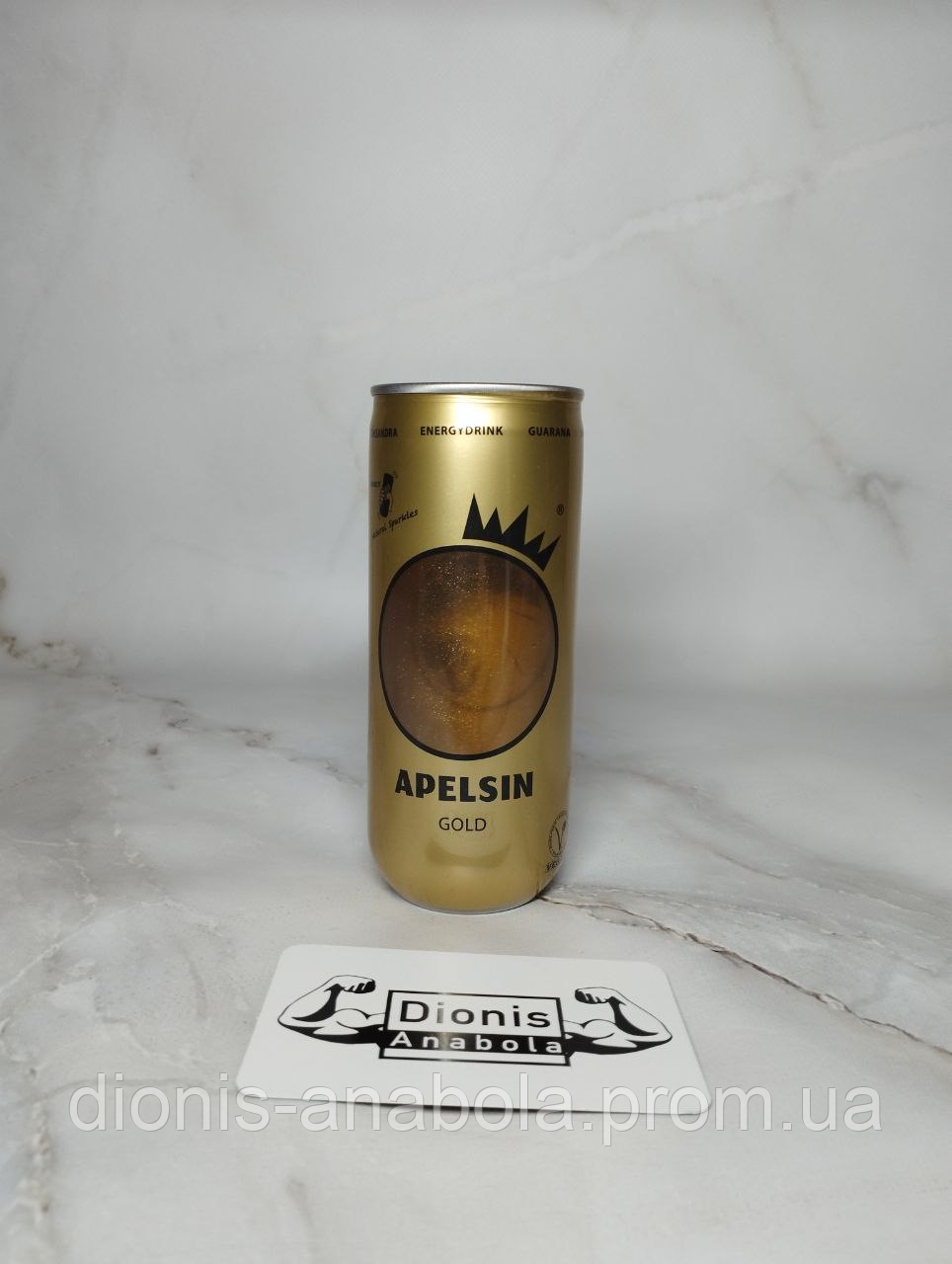 Енергетичний напій Apelsin Gold з гуараною та шизандрою 250 мл
