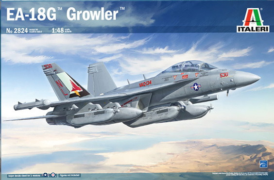 Пластикова модель 1/48 Italeri 2824 EA-18G Growler