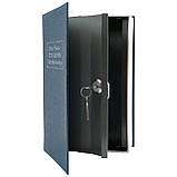 Книга, книжка сейф на ключі, метал, англійський словник 265х200х65мм, фото 5