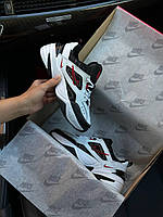 Кроссовки женские Nike M2K Tekno Premium Black Red White кроссовки nike m2k женские кросівки найк жіночі