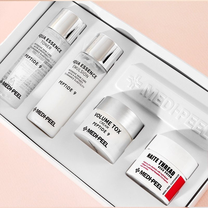 MEDI-PEEL PEPTIDE SKINCARE TRIAL KIT Косметичний набір міні-засобів з пептидами ,4 шт - фото 1 - id-p1927611499