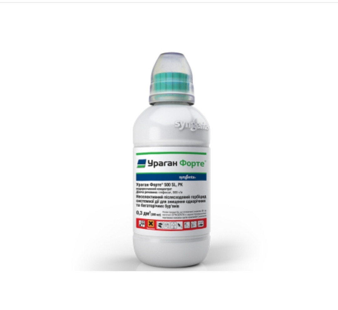 Гербіцид Ураган Форте 500 SL у.р.к. 300 мл, Syngenta, Швейцария