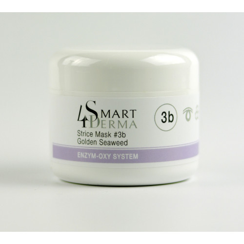 Омолоджуюча фініш-маска 3b Smart4Derma Enzym-Oxy System Strice Mask 3b Golden Seaweed