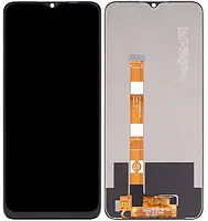 Дисплей Oppo A54s Black (4908020) сервісний оригінал у зборі з рамкою