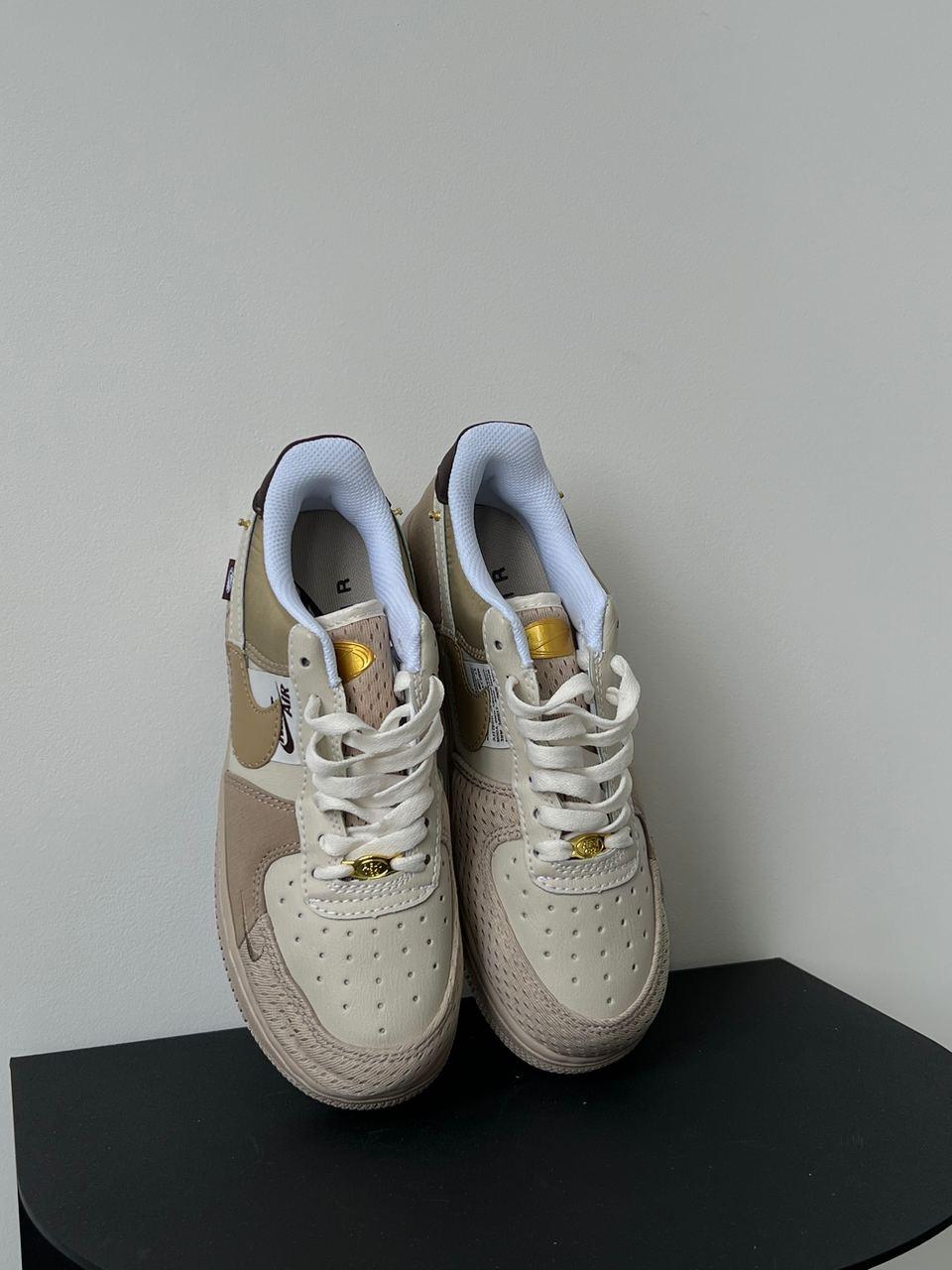 Кросівки Nike Air Force 1 Low Tan Bling - фото 9 - id-p1927634616