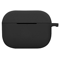 Силиконовый чехол кейс Silicone Case для наушников AirPods аирподс Pro Black