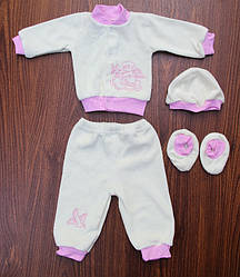 Хрестильний комплект "Ангелочок-2" зріст 62-68 і 68-74 см