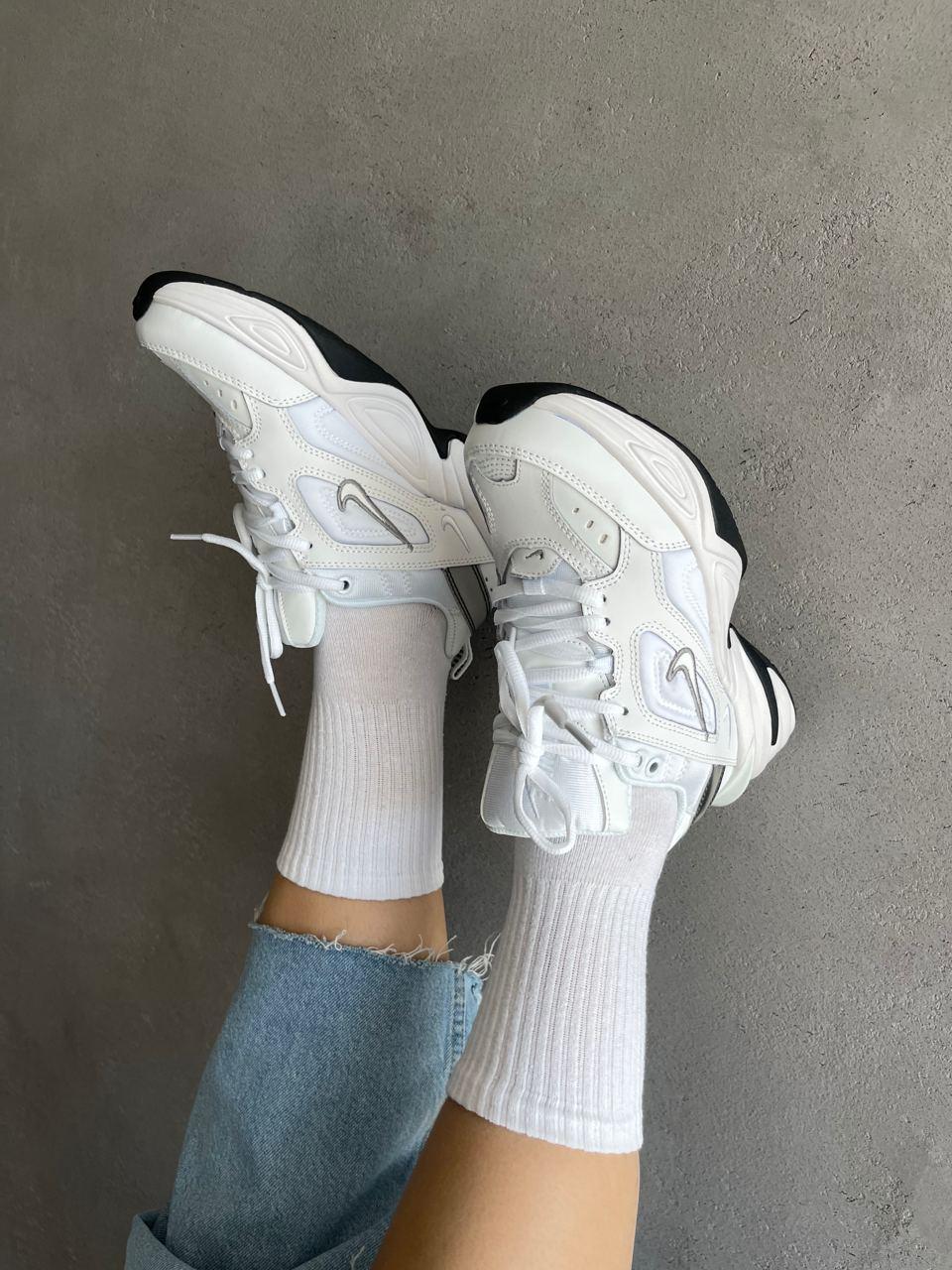 Кросівки Nike M2K Tekno Essential White Black - фото 7 - id-p1927647301