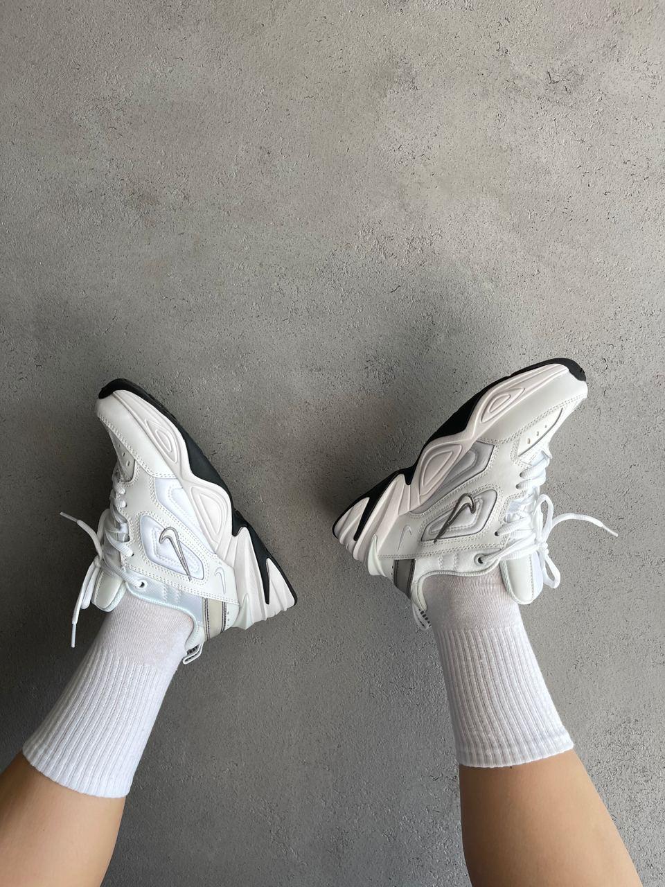 Кросівки Nike M2K Tekno Essential White Black - фото 8 - id-p1927647301