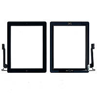 Тачскрин Apple iPad 3, iPad 4 для iPad 4 черный Original PRC с кнопкой Home