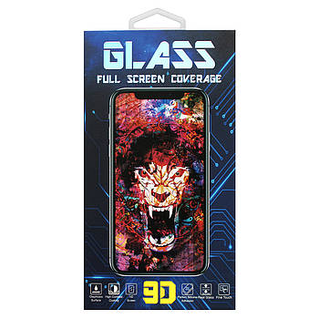 Захисне скло Premium Glass 9D для Motorola G23 Black