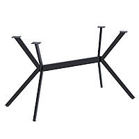 Підстілля столу металеве довге з перемичкою Остін Loft Design, база опора для столу