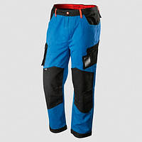 Рабочие брюки Neo Tools HD + тройные швы / с карманом для наколенников / размер XL (81-225-XL)