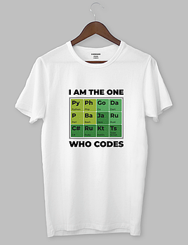 Футболка з прикольним дизайном «Сode IT»
