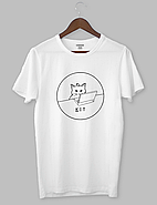 Футболка з прикольним дизайном «КІТ АЙТІ», фото 3