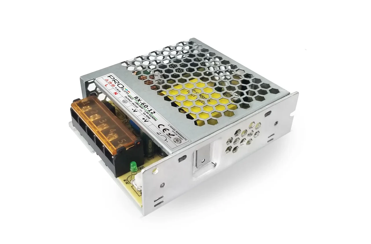 Блок живлення 24 вольт 60 Вт захист IP20  Series "RX" PROLUM 251013о