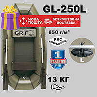 Двухместная надувная Лодка ПВХ Grif boat GL-250L