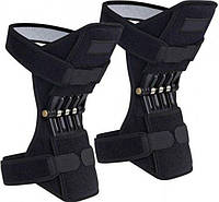 Усилитель-фиксатор для поддержки коленного сустава Power Knee Defenders Черный