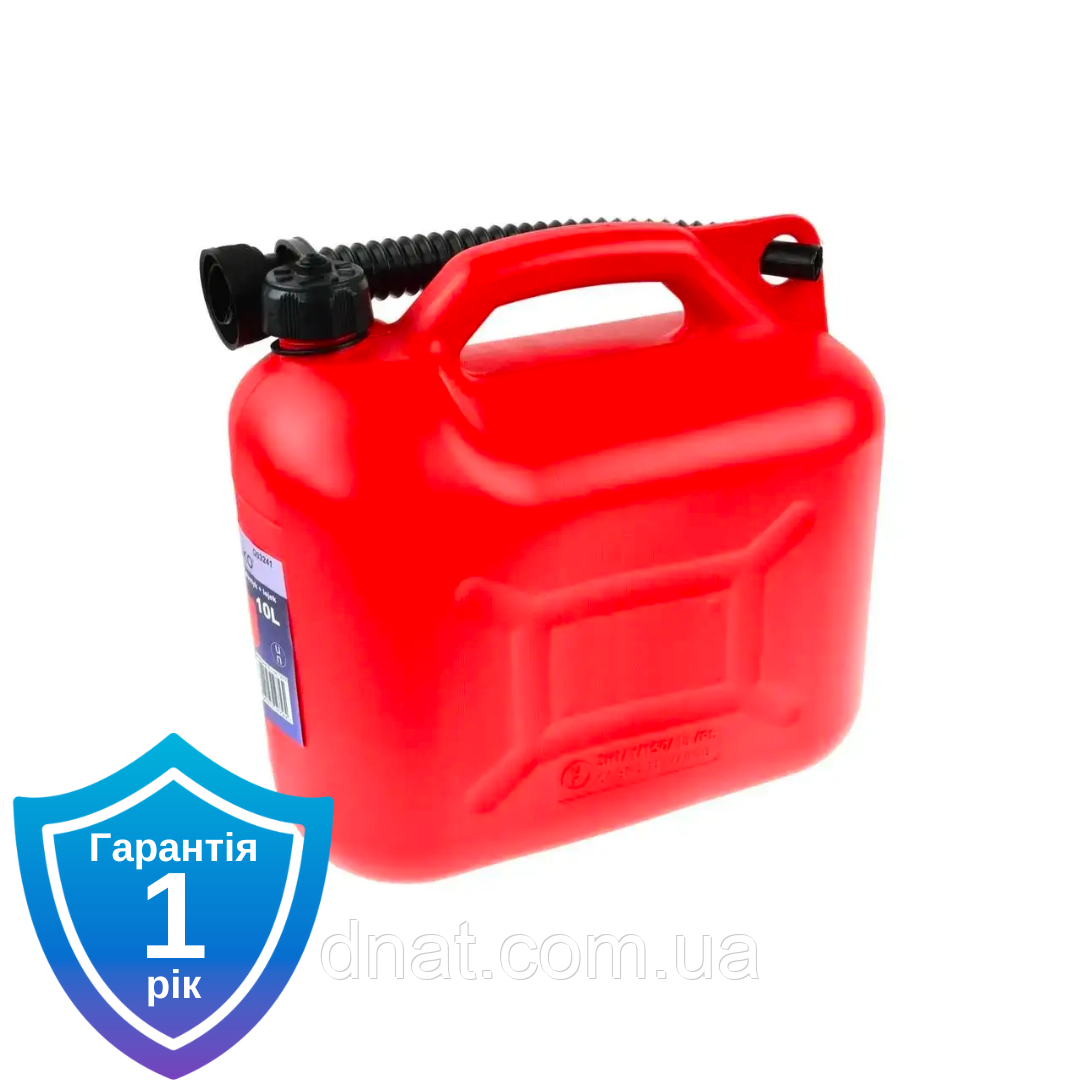 Каністра пластикова GEKO G03241 10 л з лійкою