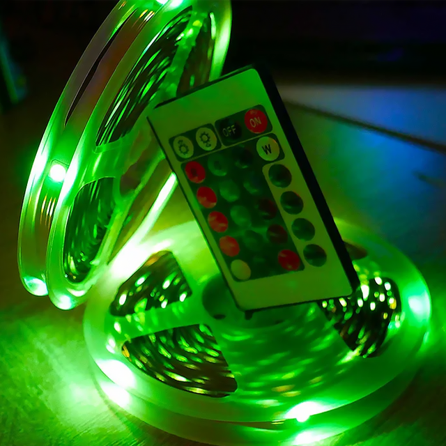 Діодна стрічка RGB 5v USB з пультом 30 метрів (ID#1848813287), ціна ...
