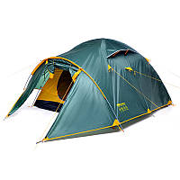 Палатка туристическая трехместная 210x210x130 см Дельта (для кемпинга) СИЛА