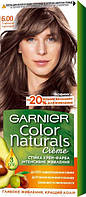 Крем-краска для волос Garnier Color Naturals, 6.00 Глубокий ореховый