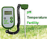 Цифровий аналізатор грунту 3 в 1 Rapitest 1836 (рН, родючість, температура), фото 3
