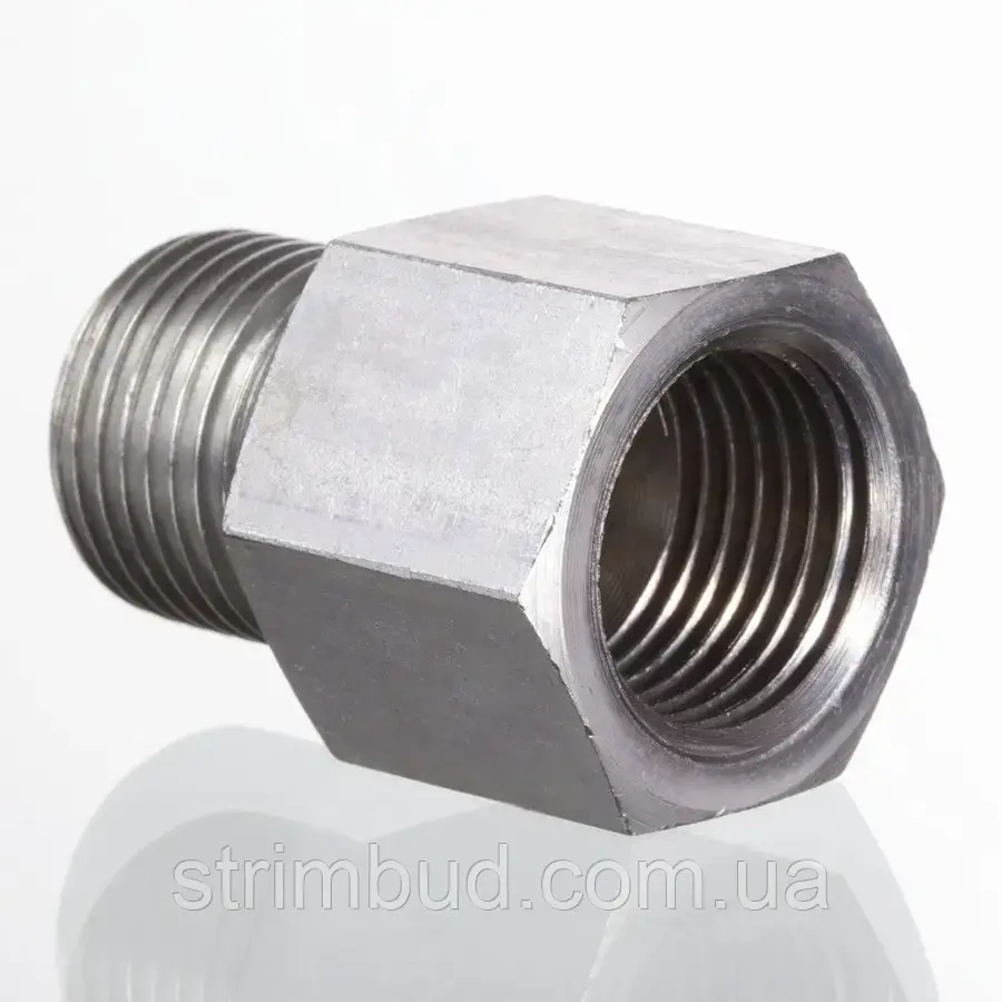 Перехідник М12х1,5 / G1/4 (сталь оцинк.), фото 1