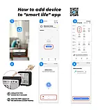 Смарт термогігрометр з Wi-Fi під'єднанням TH01W, фото 3