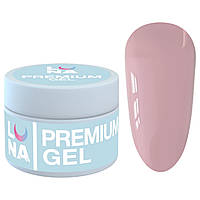LUNA Gel Premium №03 Гель для нарощування ніжно-рожевий, 30 мл